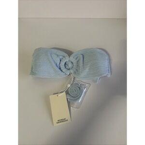Monday Swimwear COSTA RICA TOP - SEA MIST CRINKLE Size S …A4